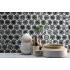 Мозаика FK Marble - Hexagon Nero  (гексагон)