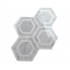 Мозаика FK Marble - Hexagon Silver Grey