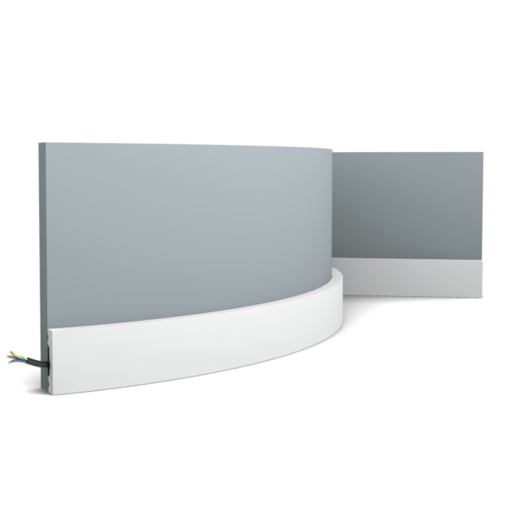 Плинтус напольный SX162F ГИБКИЙ  Orac Decor