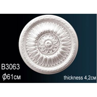 Розетка потолочная B3063