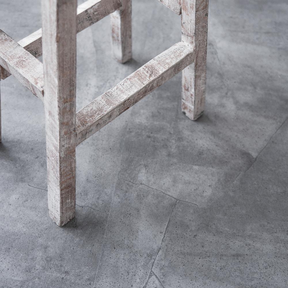Замковый виниловый пол Ceramo Vinilam Stone Серый бетон 61602