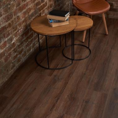 Замковый виниловый пол Ceramo Vinilam Дуб Берн 8885