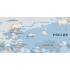 Фотообои/фрески 9-122. Карта мира с глубинами океана от Vinni