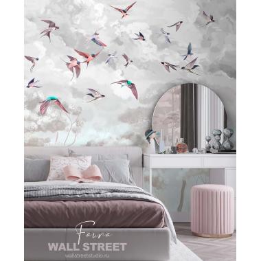 Бесшовные обои Wall Street - Fauna 9 Артикул: 25211