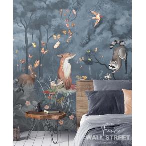 Бесшовные обои Wall Street - Fauna 17 Артикул: 25219