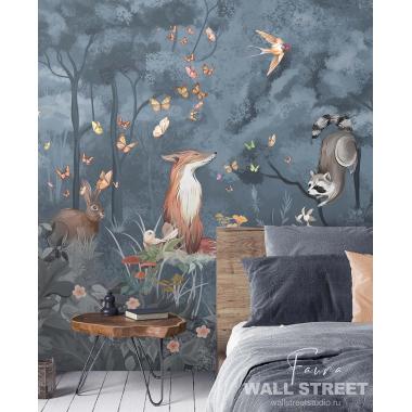 Бесшовные обои Wall Street - Fauna 17 Артикул: 25219