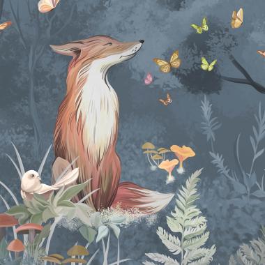 Бесшовные обои Wall Street - Fauna 17 Артикул: 25219