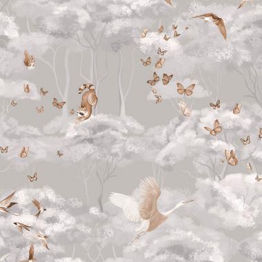 Бесшовные обои Wall Street - Fauna 22 Артикул: 25224