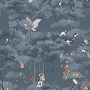 Бесшовные обои Wall Street - Fauna 23 Артикул: 25225